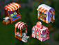 buildings for restaurant game