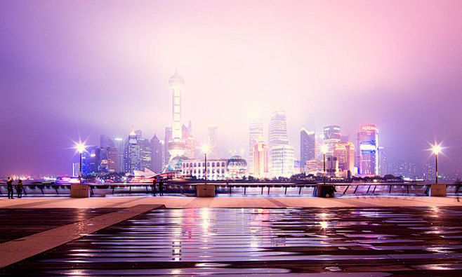 上海最美夜景安卓手机高清壁纸推荐