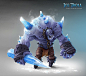 Ice troll, Tadas Adomavicius : Game character concept