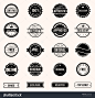 向量商业邮票为商业和设置在复古风格的设计-符号/标志,复古风格-海洛创意(HelloRF)-Shutterstock中国独家合作伙伴-正版素材在线交易平台-站酷旗下品牌