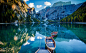 General 2048x1266 landscape mountains lagoon boat nature clear sky bridge reflection environment water vehicle