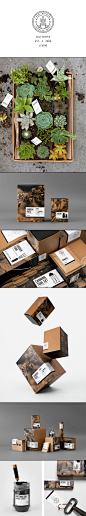 Pin by DESIGNafd. on Awesome branding & identity & packaging design |… 园艺 餐厅