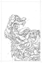 Sneak peak at the pencils to the cover of issue #3! by Joe Madureira