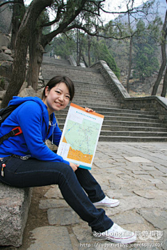 lunula采集到泰山,接近中天门, 姜老