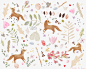 “little foxes
pattern by dansedelune”