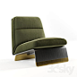 3d models: Arm chair - Chair baxter greta