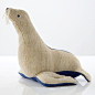 Little seal by Babou, a fab fab fab DIY inspired by Renate Mueller's toys