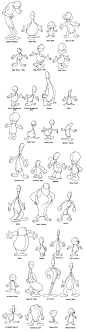 Lip Sync and Character Animation 卡通人物的基本动态体型。