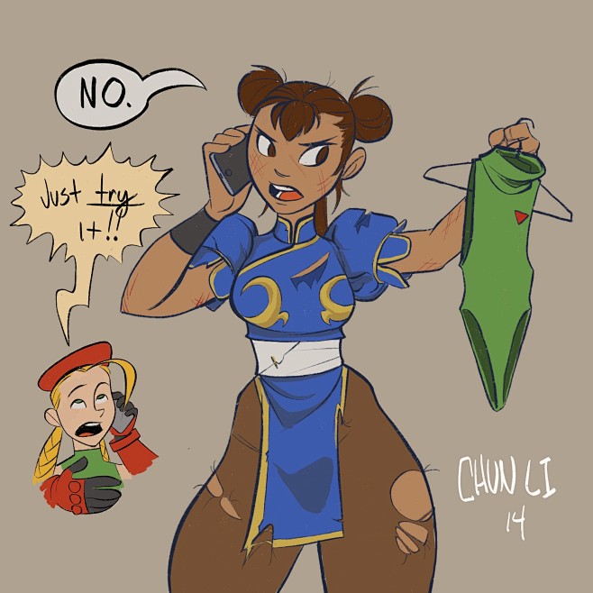 MaybeChunLi week Two...