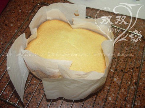 如何做粘米粉海绵蛋糕的做法（早餐菜谱）