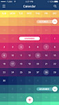 Calendar app screen1