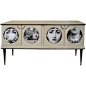 Umberto Mascagni Sideboard with Fornasetti Embelishments: 