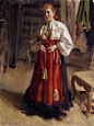 瑞典安德斯·伦纳德·佐恩（Anders Leonard Zorn）油画作品欣赏(5)