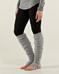 美国代购 Lululemon Knit Happens Leg Warmers 瑜伽裤袜 护腿套