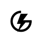 闪电logo icon