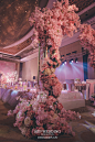 九月私人婚礼定制-万达索菲特大饭店 粉红色的梦-真实婚礼案例-九月私人婚礼定制作品-喜结网