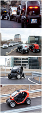 纯电动代步車Twizy Z.E. Concept，未来城市代步车越来越小了~