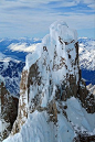 View from the top of Cerro Torre in Pa…