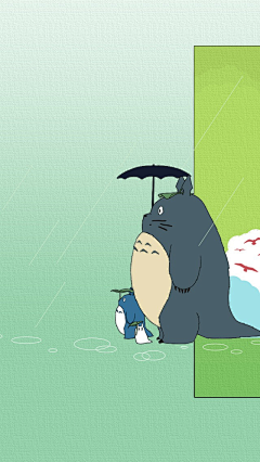 钱Echizen采集到Totoro~~`