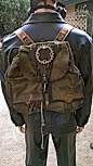 Nomad Backpack post apocalyptique inspirée par Fallout / Mad Max pour Burning Man / week-end Wasteland: 