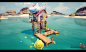 Gone Fishin' - UE4 Real-time Games Environment, Desmond Man : This is an Environment I've been working on piece by piece over the year as I've had my focus on other things. The original concept was by Elena Ilicheva. I originally started off following the