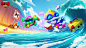 Brawl Stars - Jurassic Splash : Surfer Carl & Buzz Illustration, Ocellus - SERVICES : Supercell art team : Art direction
Ocellus Art team : Illustration

----------

Ocellus team:
Art director : Romain "Sephy" Pergod
Lead Layout BG: Tiphaine