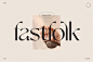 10套时尚优雅轻奢酸性杂志海报标题品牌徽标Logo设计英文字体套装-淘宝网