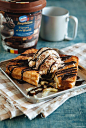 Grilled Cheese Sandwich ala Mode: Made with NESTLé Temptations Belgian Chocolate Praline Ice Cream | Pepper Ph