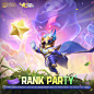Photo by Mobile Legends: Bang Bang on May 01, 2024. May be a video game screenshot of text that says 'MOBILE LEGENDS E LEGENDS LEGENDS AMARANG HC PANK+ PARTY 05/11 05/31 RANK PARTY TY FREE SKIN (CHOOSE OUT OF 10) RANK PARTY BATTLE PRIVIL PRIVILEGES EGES 1