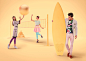centrepoint print campaign : Full CGI Backgrounds for Print + Out of Home Campaign