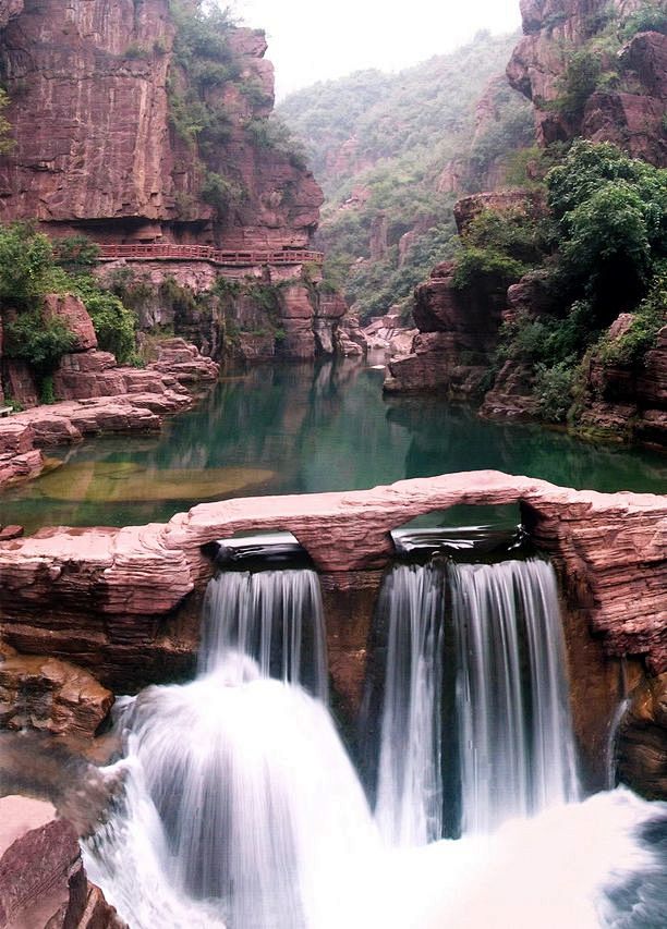 云台山，河南，中国 