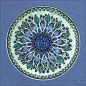 Blue mandala by Lyth