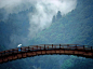 日本岩国的「锦带桥」
