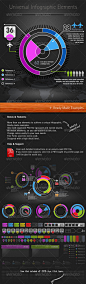 Universal Infographic Elements - Infographics 