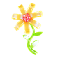潮国创意_春天春季3D立体C4D玻璃花朵花编号T42105659