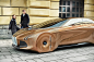 BMW Vision Next 100 - World Tour (2016) : Trademark BMW exterior.The design of the BMW Vision Vehicle is characterised by a blend of coupé-type sportiness and the dynamic elegance of a sedan. At 4.90 meters long and 1.37 meters high, it has compact exteri