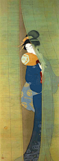 Artist: Shoen Uemura (1875-1949) #art