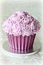 Pink Giant Cupcake