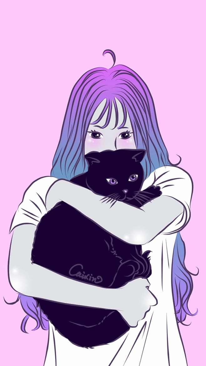猫和少女