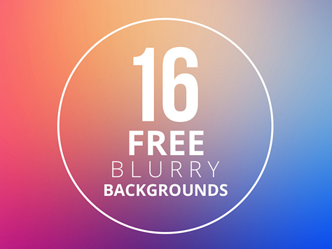 16 Free Blurry Backg...