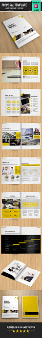 Business Proposal Template on Behance