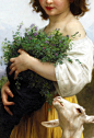 Little Esmeralda (1874) (Detail)
William-Adolphe Bouguereau (1825–1905)
oil on canvas