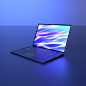 conept Laptop proyect Render rendering zeenbook