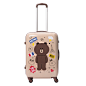 韩版布朗熊学生20登机小清新24卡通拉杆箱子密码可爱旅行行李箱女-淘宝网