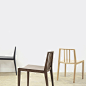 【吱音】简椅|设计师现代中式家具实木靠背椅凳子水曲柳工作餐椅-淘宝网