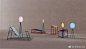 巴黎蓬皮杜中心邀请 smarin 参加向David Hockney作品致敬的回顾展， smarin 的最新系列作品“schaise”也作为展览的一部分展出。该系列具有管状形态和明快的粉彩色调，这些鲜明特征都从这位英国艺术家最具代表性的油画与绘画作品中吸取灵感。#求是爱设计# ​​​​