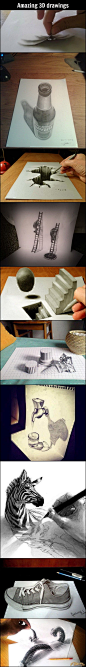 Amazing 3D Drawings: 