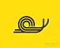 Snail蜗牛logo设计欣赏