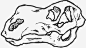 鸭嘴龙头骨头骨三角龙图标_88ICON https://88icon.com 鸭嘴龙头骨 头骨 三角龙 恐龙头骨 恐龙化石 动物头骨 古生物学家 古生物学 死恐龙 雷克斯 恐龙恐龙