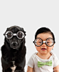 20幅可爱宝宝与狗狗的温馨照片